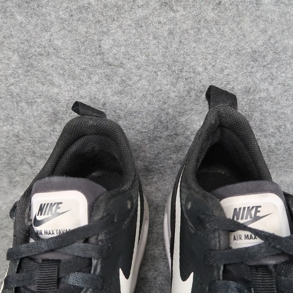 Nike Shoes Mens 8 Athletic Trainer Air Max Tavas Casual Sneakers Black White